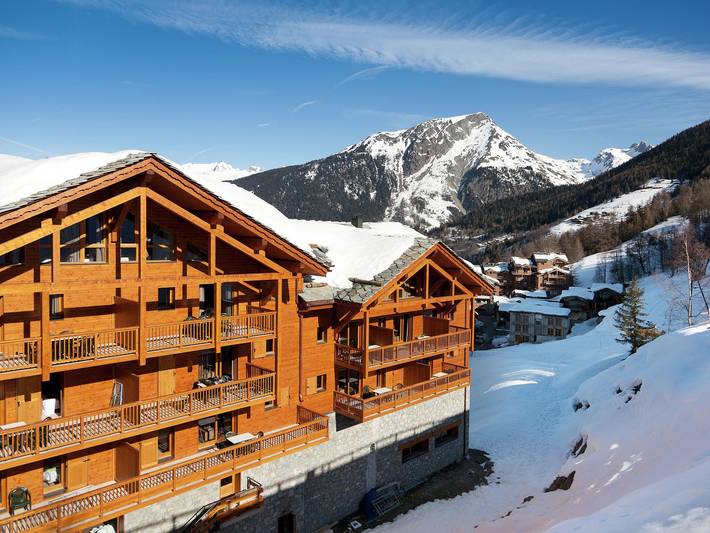Chalet pour 6 personnes, avec piscine ainsi que balcon/terrasse et sauna, animaux acceptés à Sainte-Foy-Tarentaise - 3