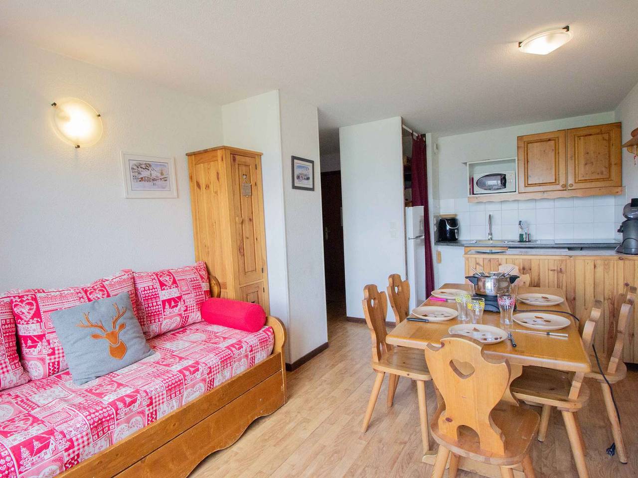 Apartamento entero, Apartamento con terraza y vista excepcional - 6/7 pers. in La Norma, Villarodin-Bourget