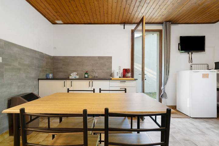 Ferienhaus 'Maison 4 Personnes' mit Klimaanlage (gegen Aufpreis) und Gemeinschaftspool in Calviac-en-Périgord, Périgord Noir
