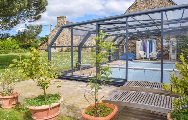 Ferienhaus für 4 Personen, mit Terrasse und Pool, mit Haustier in der Bretagne - 3
