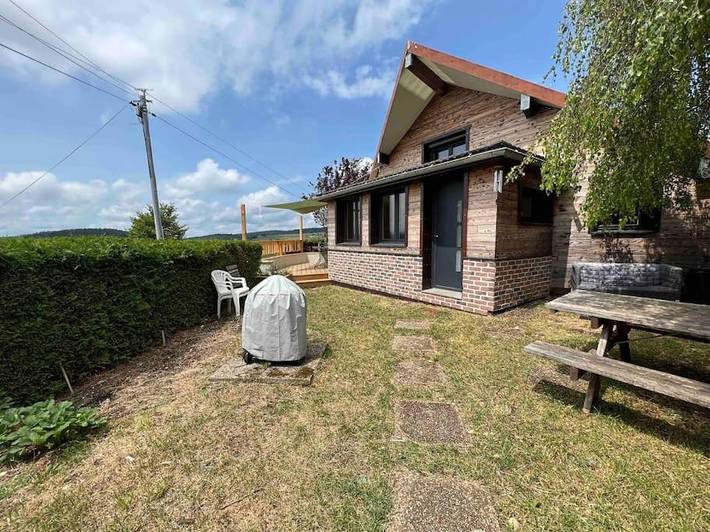 Chalet pour 4 personnes, avec jardin