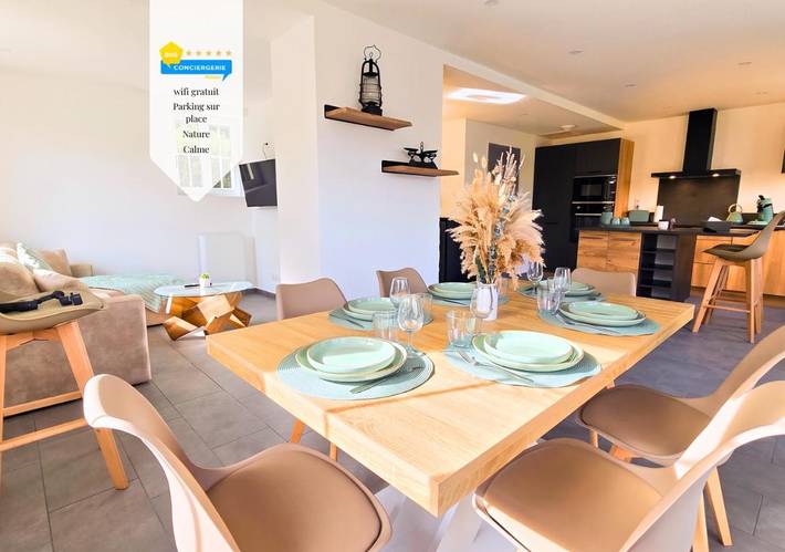 Location de vacances pour 6 personnes, avec Balcon et Terrasse ainsi que Jardin et Vue à Rodern