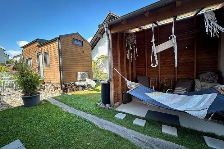 Ferienhaus für 4 Personen, mit Terrasse und Garten sowie Sauna in Brensbach