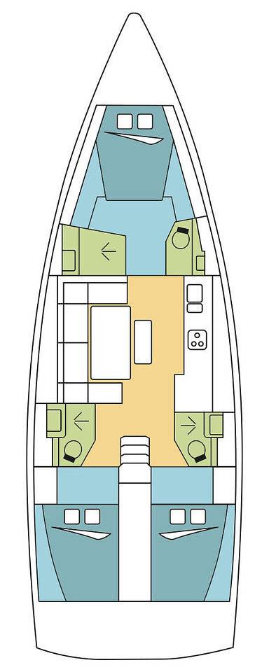 Boot für 4 Personen in Raslina, Šibenik-Knin