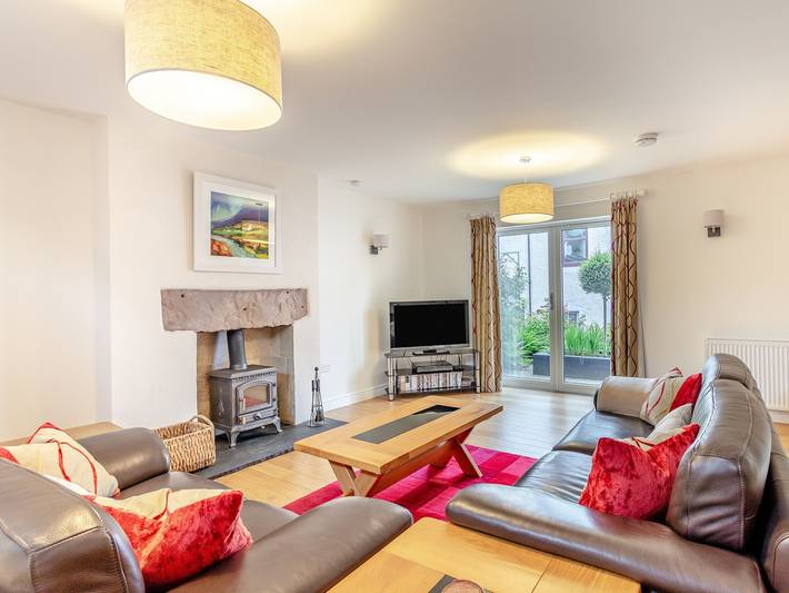 Log cabin for 4 people, with garden in Inverness