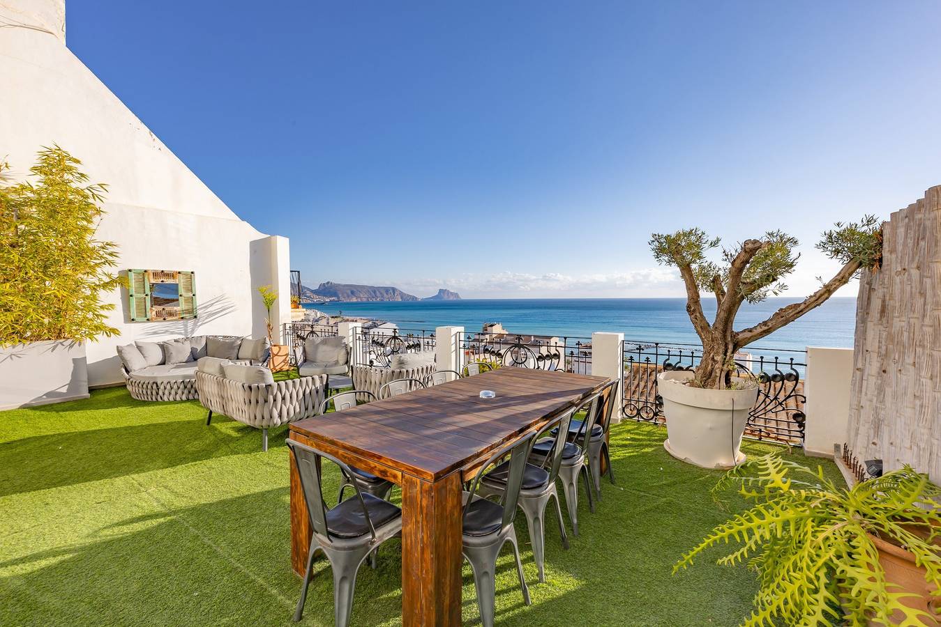 Ferienhaus "Mimar Urban Altea Sol" mit Meerblick, privater Terrasse und Wlan in Altea Dorf, Altea