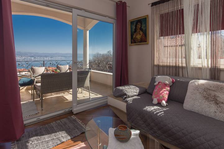 Villa pour 10 personnes, avec jardin ainsi que balcon et piscine dans Grad Opatija - 2