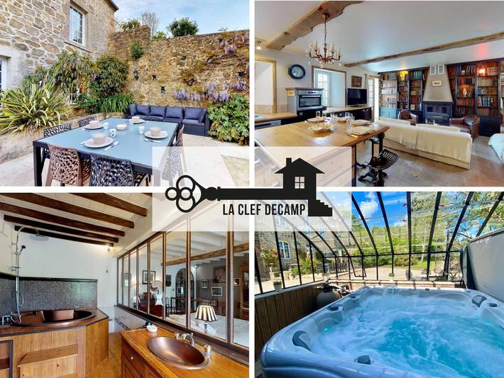 Maison de campagne pour 4 personnes, avec Balcon/Terrasse ainsi que Jardin et Sauna