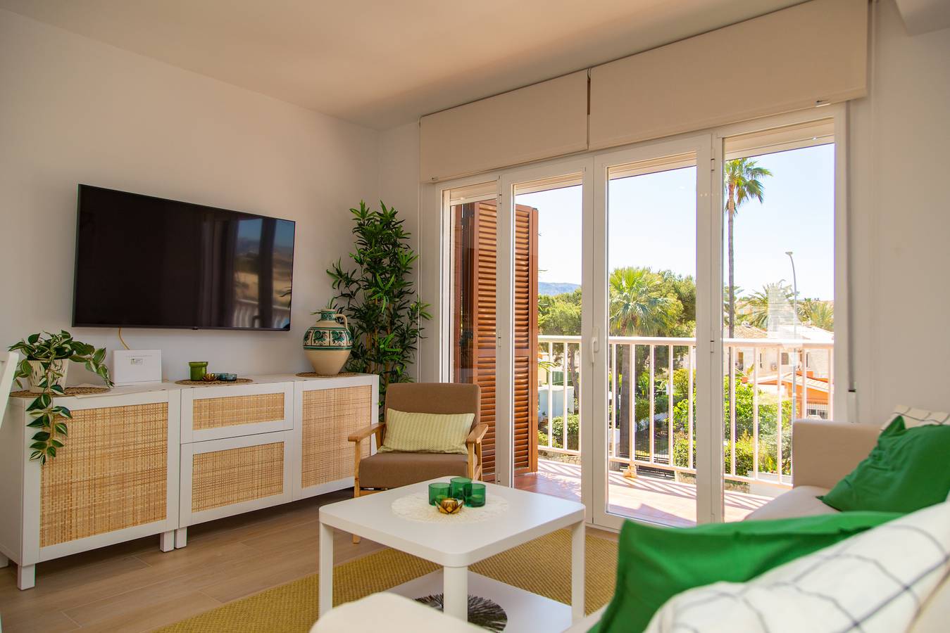 Apartamento entero, Apartamento de vacaciones para 5 personas con balcón in Las Marinas, Dénia