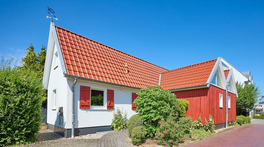 Ferienhaus für 5 Personen, mit Ausblick und Terrasse sowie Garten in Duhnen