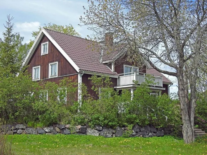 Ferienhaus für 10 Personen, mit Garten und Ausblick sowie Balkon und Seeblick, mit Haustier - 1