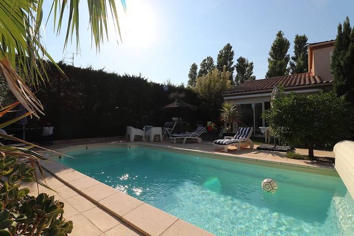 Location de vacances pour 5 personnes, avec Terrasse et Jardin à Toulouges