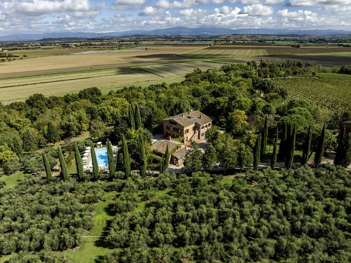 Villa pour 18 personnes, avec jardin à Montepulciano