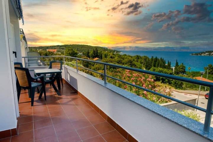 Ferienwohnung für 5 Personen, mit Balkon auf Solta