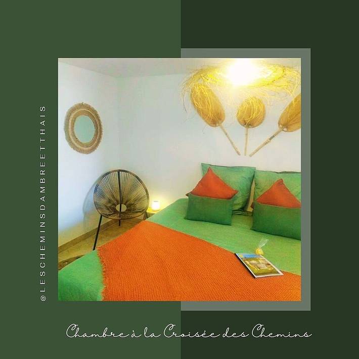 Chambre d’hôte pour 2 personnes, avec jardin en Loire-Atlantique