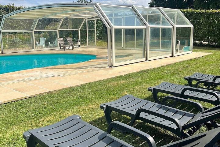 Gîte pour 4 personnes, avec Jardin et Piscine