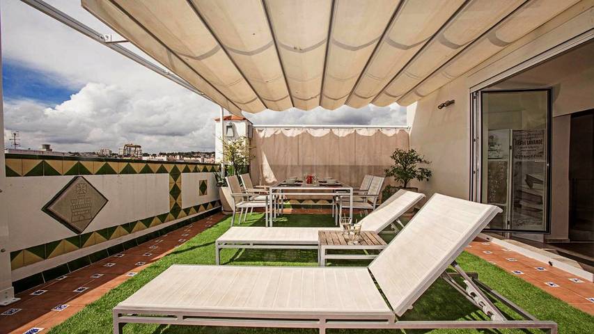 Apartamento de vacaciones para 4 personas, con vistas y terraza - 1