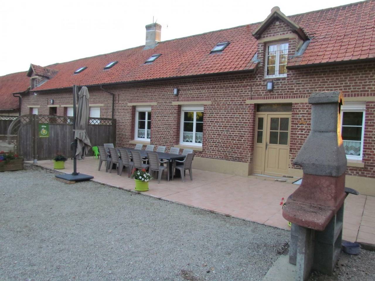 Maison de campagne proche Le Touquet : 7 chambres, jardin clos, jeux d’enfants, animaux acceptés in Hubersent, Région de Montreuil