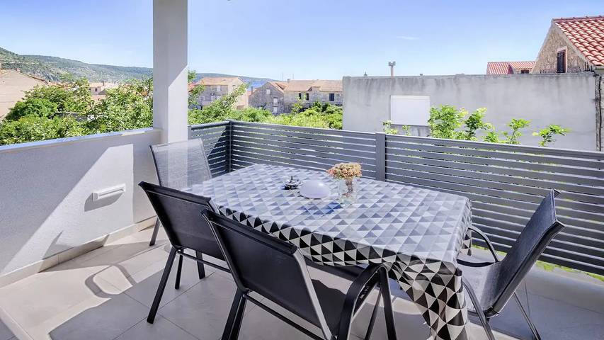 Ferienwohnung für 2 Personen, mit Terrasse