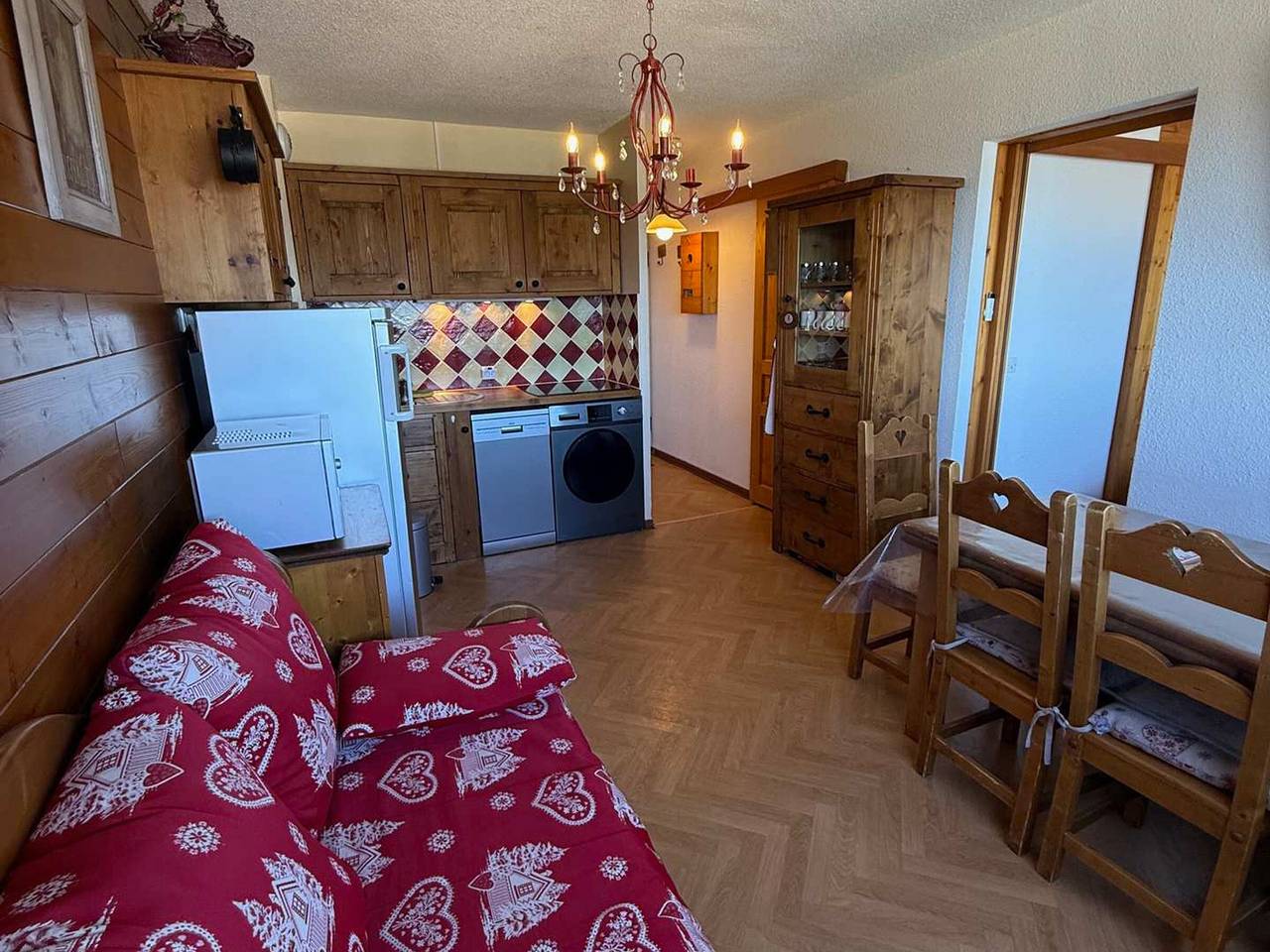 Appartement entier, Location 2 pièces 5 pers au pied des pistes in Prapoutel, Les Adrets