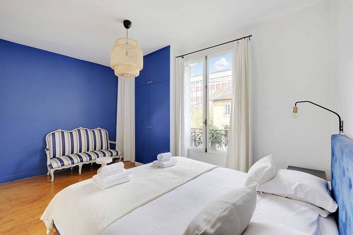 Appartement entier, Maison avec jardin - 4Br-7P- Asnières-sur-Seine in Asnières-sur-Seine, Hauts-de-Seine