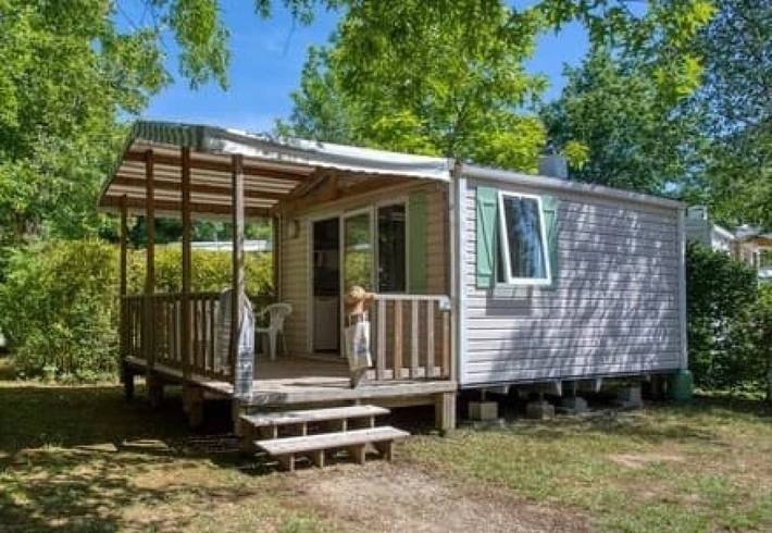 Mobil home pour 2 personnes, avec bassin pour enfant à Groléjac - 3