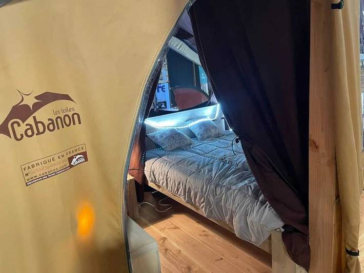 Cabane en bois pour 2 personnes dans le Puy-de-Dôme - 4