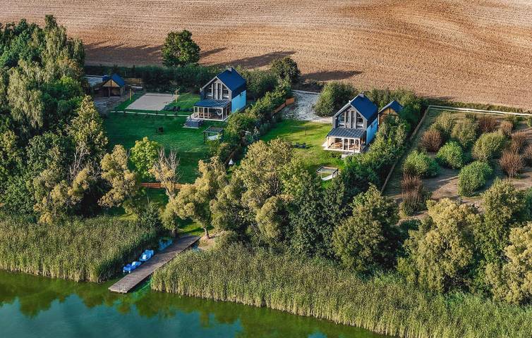 Ferienhaus für 8 Personen mit Ausblick in Kujawien-Pommern