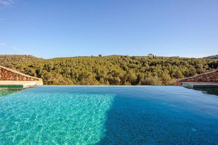Casa rural para 10 personas, con Balcón y Terraza además de Jardín y Piscina en Olérdola - 4