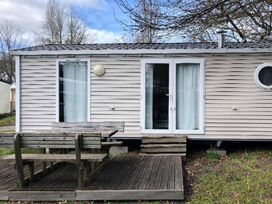 Camping Rivages des Landes - Mobilhome 6 personnes - Mobil-home | Classic | 3 Ch. | 6 Pers. | Terrasse Simple | 1 Sdb in Aureilhan, Côte d’Argent