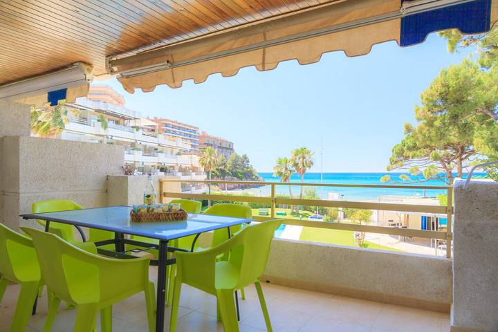 Ferienwohnung für 3 Personen, mit Kinderpool und Terrasse sowie Garten, kinderfreundlich - 1