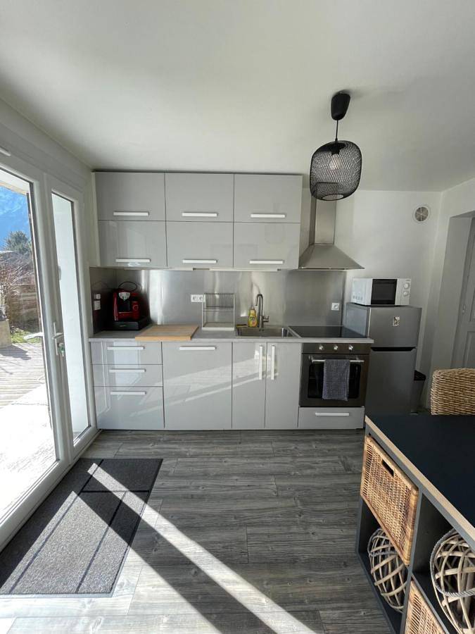 Appartement de vacances pour 2 personnes, avec vue et jardin