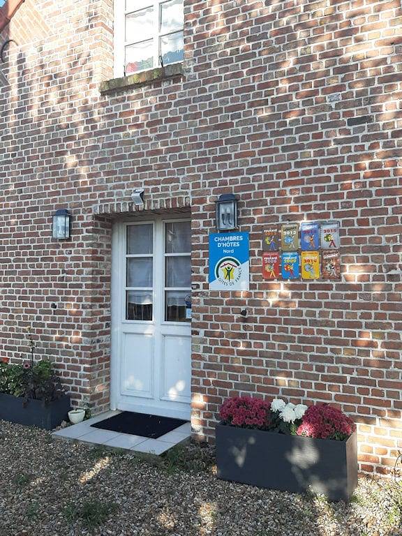 Cottage pour 3 personnes, avec jardin, animaux acceptés dans Lederzeele