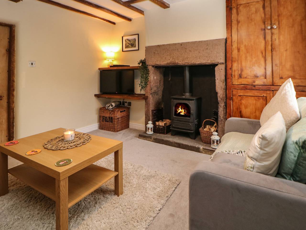 Mill Workers Cottage in Cromford, Derbyshire