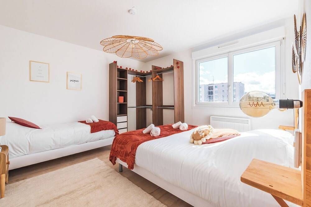 Apartamento entero, Apartment for up to 7 people 3 Bedrooms in Lingolsheim, Región de Estrasburgo