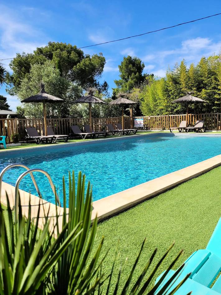 Mobil home pour 4 personnes, avec terrasse à Pézenas - 2
