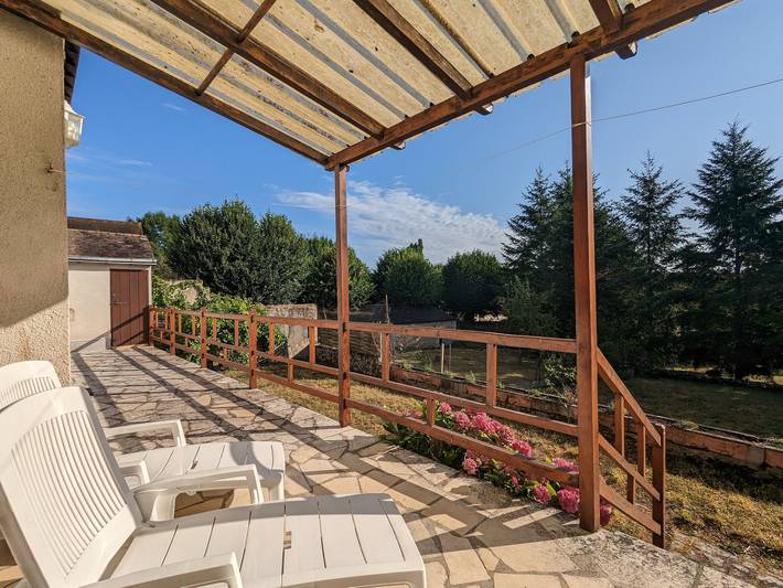 Großes Landhaus mit Garten und Kamin nahe einem Strand in Lurais, Le Blanc und Umgebung