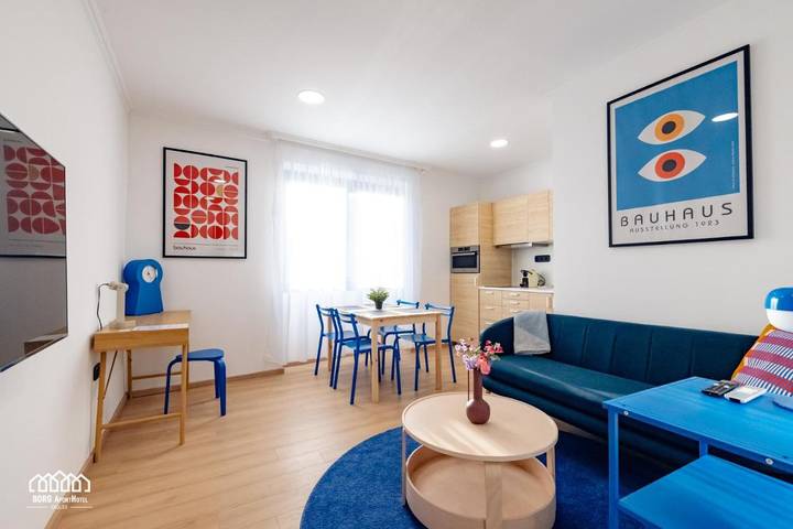 Appartement de vacances pour 2 personnes, avec jardin