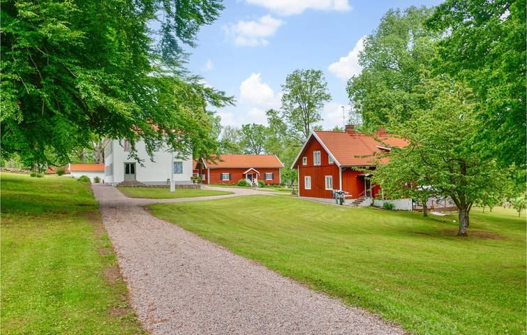 Ferienhaus für 6 Personen mit Ausblick in Skövde, Västergötland