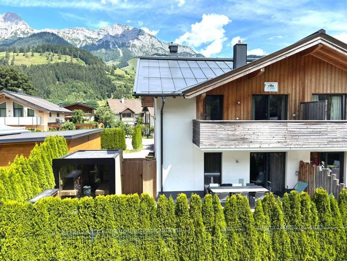 Ferienhaus für 8 Personen, mit Balkon und Terrasse sowie Garten und Sauna in Saalbach-Hinterglemm-Leogang
