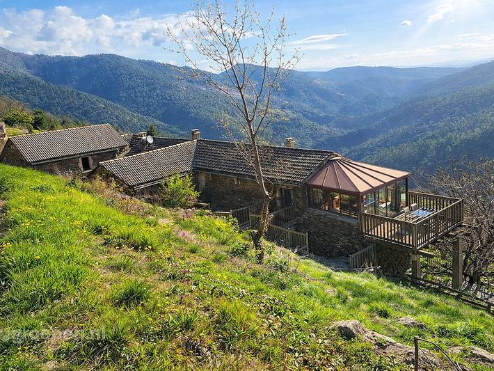 Maison de vacances pour 22 personnes, avec Balcon/Terrasse ainsi que Terrasse et Jardin dans les Parc national des Cévennes