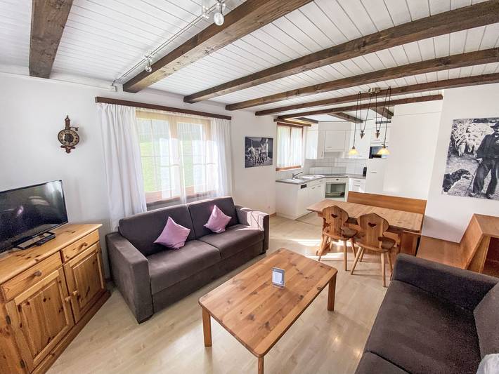Ferienwohnung für 4 Personen, mit Ausblick und Terrasse sowie Sauna, mit Haustier - 1