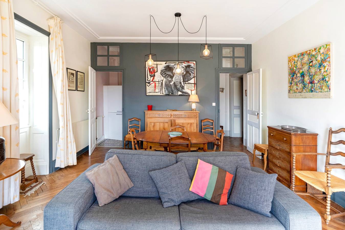 Apartamento entero, Apartamento luminoso de 70 m² en el centro de Urrugne in Urrugne, Region de Bayona