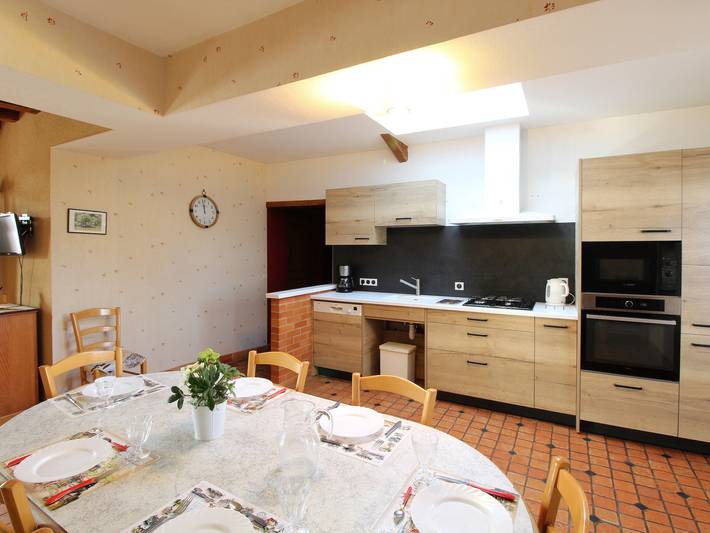 Gîte pour 9 personnes, avec Terrasse