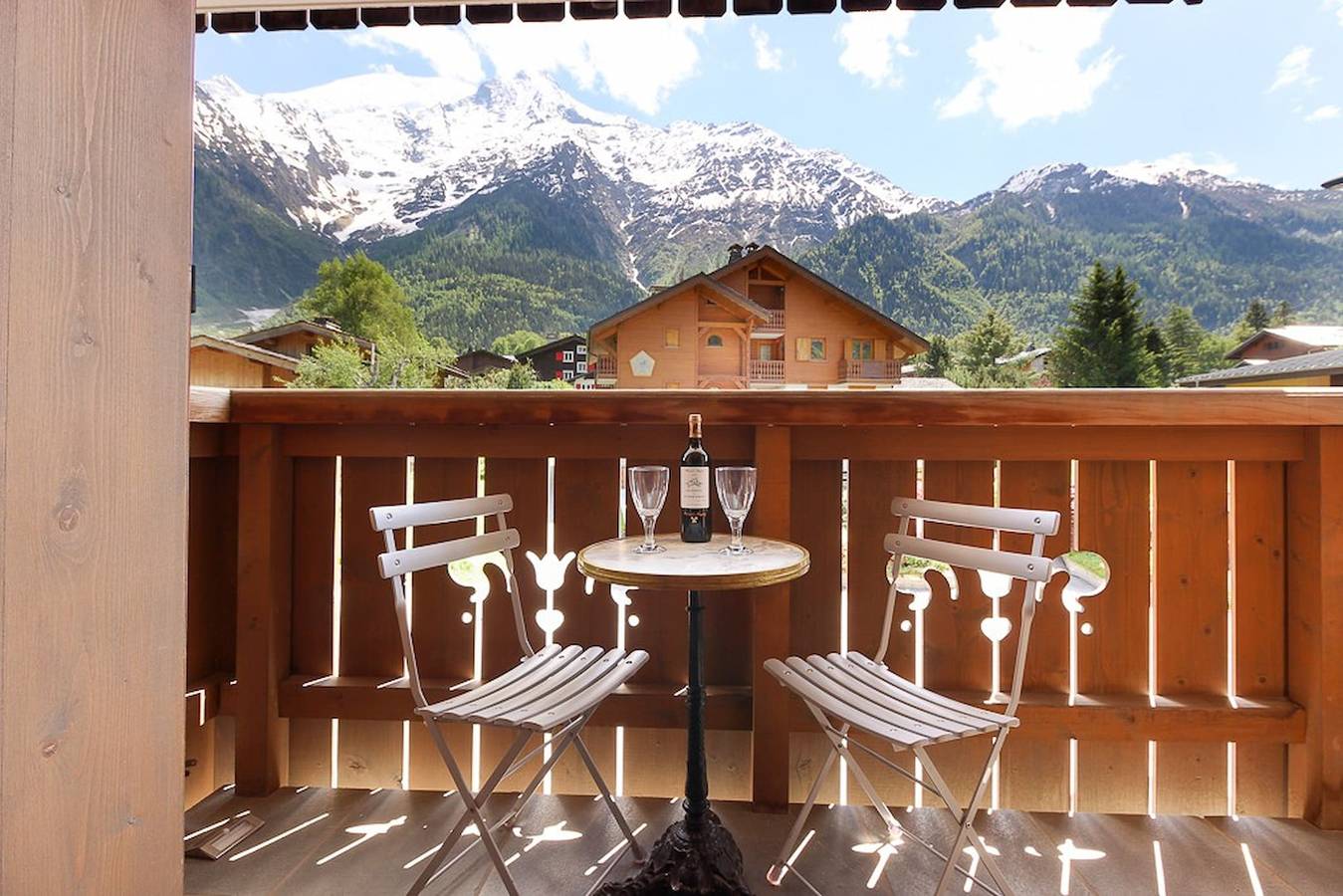 Apartamento entero, Les Alpages - Balcon Vue Mont-Blanc in Les Houches, Macizo del Mont Blanc