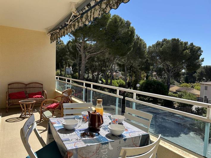 Appartement de vacances pour 4 personnes, avec piscine à Bormes-les-Mimosas