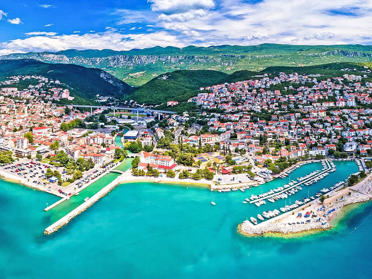 Ganze Wohnung, Apartmani Mare Blue in Gradsko kupalište (Crikvenica), Crikvenica