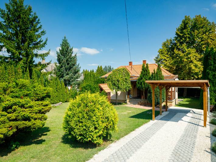 Dom dla 5 osób, z ogród i taras w Balatonfenyves