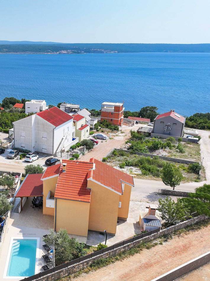 Ferienhaus für 10 Personen, mit Garten und Meerblick in Maslenica - 4