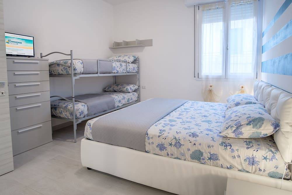 Geheel appartement, Appartement Kalì direct aan het strand van San Mauro Mare in San Mauro Pascoli, Provincie Forlì-Cesena